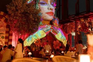 Tulum Sky Bar - instagrammable rooftop bar in Bangkok Thailand