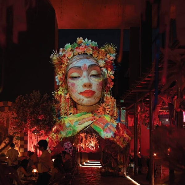 Birthday celebration venue at Tulum Sky Bar